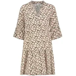 DENIMFY Sommerkleid DFFrida A-Linie - Gemusterte Kleider aus 100% Viskose, ideal für den Sommer mit schnelltrocknendem Material und stylishen Designs, perfekt für Freizeit und besondere Anlässe.