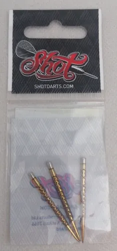 S069 - Shot! - Viking Gold Titanium Points - 3 Stück - NEU