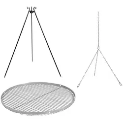 CookKing Schwenkgrill Dreibein Edelstahl Ø 70