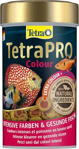 Tetra Pro Colour Multi-Crisps - Premium Fischfutter mit Farbkonzentrat für schöne, farbenprächtige Fische, 100 ml Dose