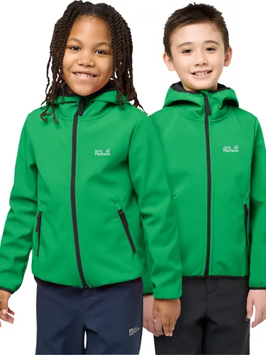 Jack Wolfskin FOURWINDS JACKET KIDS in grün von Jack Wolfskin
