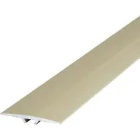 Dalsys Übergangsprofil 90cm x 40mm Alu Champagner für Laminat Vinyl Parkett