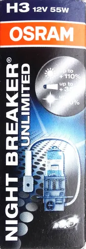 Ams-Osram Glühlampe, Fernscheinwerfer NIGHT BREAKER UNLIMITED 64151NBU