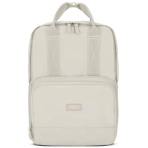 LARKSON Cityrucksack No 6 - Wasserabweisender Laptop Rucksack - Freizeitrucksack mit Laptopfach, aus 67% recyceltem Polyester, ideal für Alltag und Reisen, mit wasserabweisender Oberfläche für optimalen Schutz.