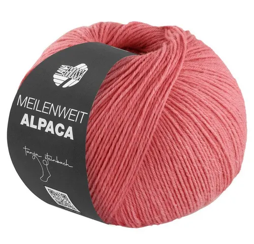LANA GROSSA Meilenweit 6-fach 150g Alpaca uni Häkelwolle, 390 m