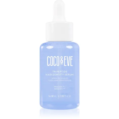 Coco & Eve Boost Therapy Hair Density Scalp Serum 50 ml - Make-up & Haarpflege: Peptidbasiertes Serum für volleres Haar, fördert die Kopfhautgesundheit mit Probiotika und Koffein.
