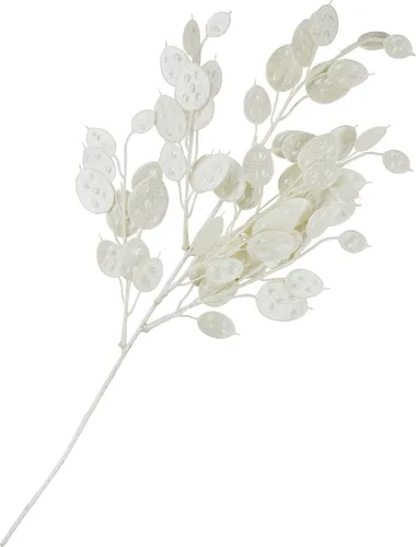 Produktbild DPI Lunaria Glitzerzweig 45 cm Deko Pflanze künstlicher Zweig Floristik