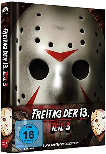 Freitag, der 13. Teil 3 (Uncut) (+ Mediabook + DVD) [Blu-ray]