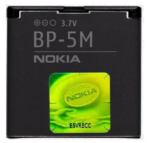 Original Nokia BP-5M Akku für 100, 5610 XpressMusic, 5700, 6110NAV Bat Handy-Akku (1 St)