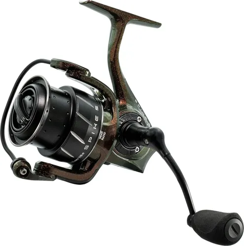 Abu Garcia Spike S Spinnrolle 2500S - Angelrolle für Raubfischangeln, leicht und robust mit 7+1 Lagern für reibungslosen Betrieb und wasserdichter Drag-Performance.