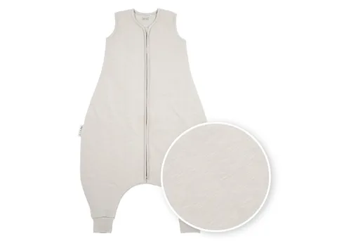 Meyco Baby Babyschlafsack Slub Greige (1 tlg), 80cm