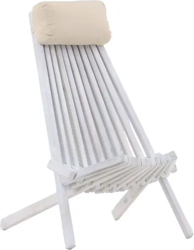 Gartenstuhl mit Kissen Sessel Gartenmöbel Gartensessel Akazienholz Liegestuhl 10885