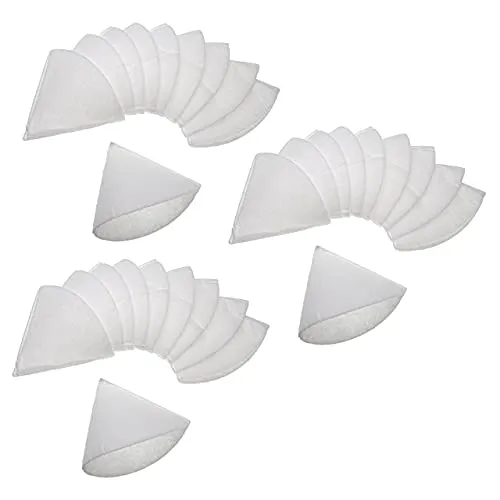 vhbw 30x Kegelfilter für Lüftungsanlage z.B. kompatibel mit Helios, Maico, Pluggit, Zehnder - Abluftfilter G4, DN 125, Weiß