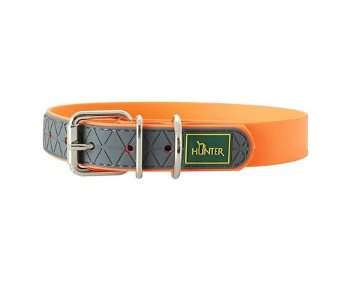 Hunter Tierbedarf Hunde-Halsband Halsband Convenience V2 neonorange