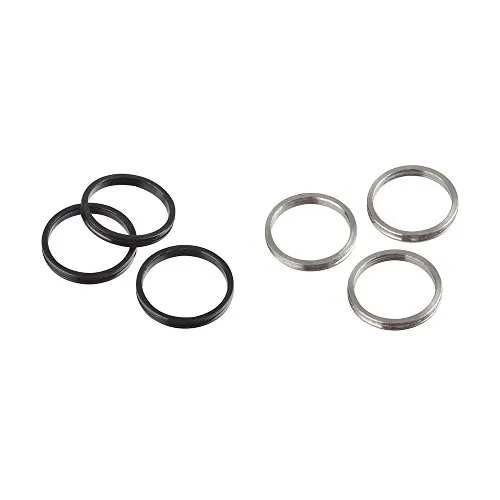 Target Pro Grip Ringe Aluminium Silber, 3 Stück