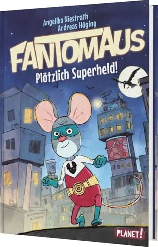Fantomaus 1: Plötzlich Superheld!: Actionreiches und lustiges Abenteuer für Kinder ab 8 Jahren mit coolen Illustrationen – LeseChecker (1)