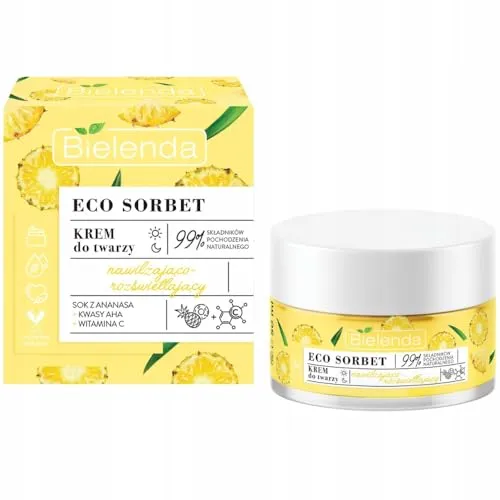 ECO SORBET Ananas - Creme - feuchtigkeitsspendend leuchtend, 50 ml