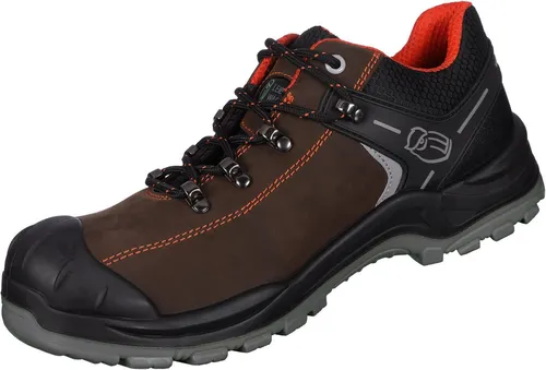 Leibwächter S3 Halbschuh Parma – Sicherheitshalbschuhe mit Zehenschutz - Robuste Sicherheitshalbschuhe in Größe 46 mit atmungsaktivem Mesh-Innenfutter und Fiberglas-Zehenschutzkappe. Ideal für Handwerk & Industrie, bietet optimalen Schutz und hohen Tragekomfort.