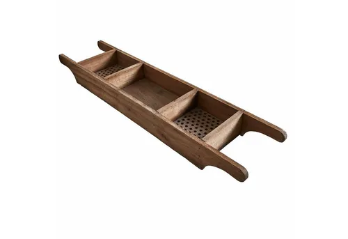 Mirabeau Badorganizer Badewannenablage Einid braun (kein Set, kein Set)