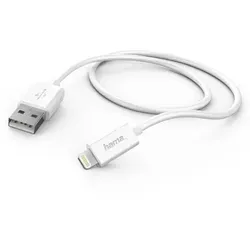 Lade-Sync-Kabel, Lightning, 1 m, Weiß (00173863) - Weiß