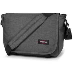 Eastpak JR Umhängetasche - Black Denim (Grau) - Messenger-Bag mit 11.5 L Volumen, geräumigem Hauptfach und praktischen Einschubfächern für optimale Organisation, ideal für den Alltag.