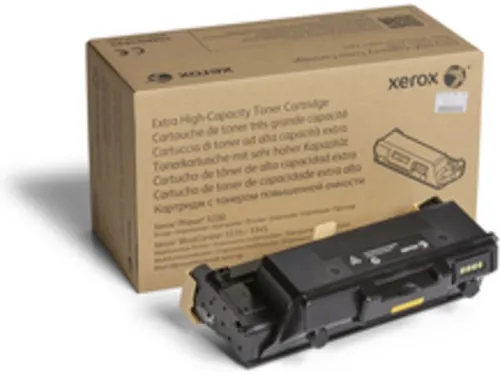 Xerox Toner 106R03624 schwarz - Hohe Seitenleistung - Toner für hochwertige Druckergebnisse, Kapazität: ca. 15.000 A4-Seiten bei 5%, kompatibel mit mehreren Xerox-Modellen für effizientes Drucken.