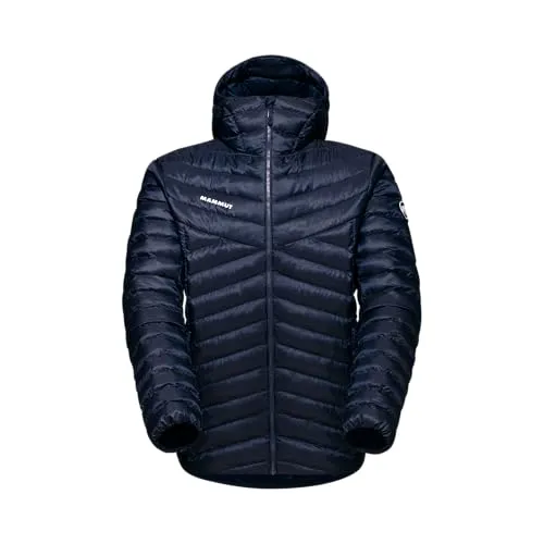 MAMMUT Albula IN Hooded Jacket Men - Isolierte Funktionsjacke in Marineblau (XL) - Funktionsjacke für Herren mit hervorragender Wärmeisolierung, ideal für Outdoor-Aktivitäten in kühlen Temperaturen.