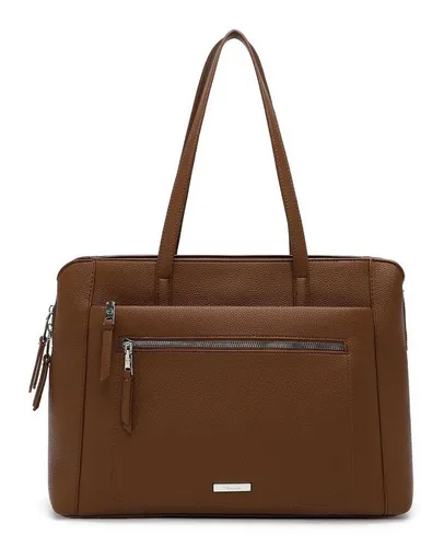 Tamaris Shopper TAS Melissa 34684 Damen Handtaschen Uni cognac 700