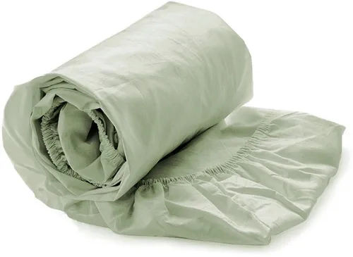 Heckett and Lane Spannbettlaken Yellow Spannbetttuch Percale, Perkal, Gummizug: rundum, (1 Stück), Spannbetttuch aus 100% Baumwolle, Hochwertige Perkal, Gummizug rundum