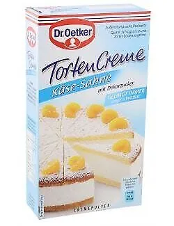 Dr. Oetker Tortencreme Käse-Sahne mit Dekorzucker 150 g von Backmischung