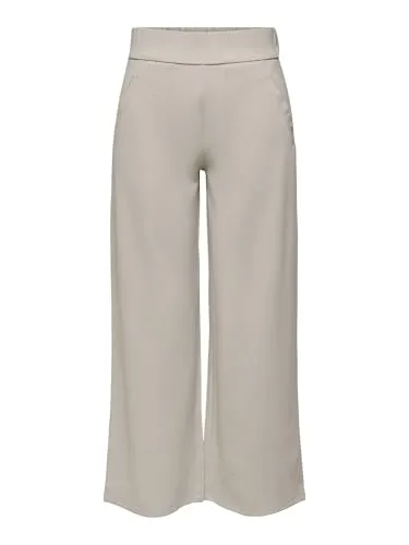 JDYLOUISVILLE Catia Wide Pant JRS NOOS - Damen-Hosen, knöchellange Culotte aus stretchigem Material für optimalen Tragekomfort und einen modernen Look.