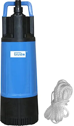 Güde Drucktauchpumpe GDT 1200 - 1200 W, Fördervolumen 6000 l/h, max. Förderhöhe 40 m, ideal für Gartenbewässerung und Grundwasserentnahme