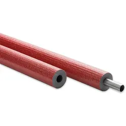 2m Stangen PE-Rohrisolierung trittfest mit Schutzhaut, CLIMAFLEX® naturefoam stabil (Ausführung: 22x25 mm)