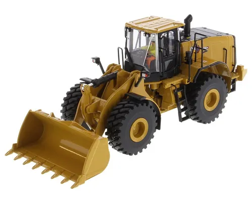 CAT 966GC Radlader Modell von DieCast Masters 1:50 - Modellfahrzeuge: Hochwertiges Sammlermodell im Maßstab 1:50, aus robustem Die-Cast gefertigt, perfekt für Sammler und Liebhaber von Baumaschinen.