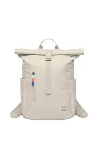 GOT BAG Rucksack ROLLTOP EASY small - Tagesrucksack mit 14” Laptopfach, hergestellt aus recyceltem Ocean Impact Plastic, wasserabweisend und ideal für Uni oder Reisen, mit bis zu 22 L Stauraum.