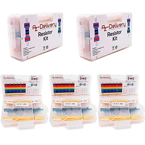 AZDelivery 5 x Widerstände Resistor Kit 525 Stück von AZ-Delivery