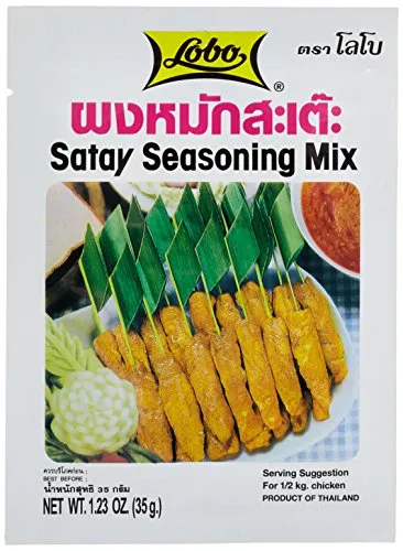 Lobo Würzpaste Satémarinade 35g, 12er Pack (12 x 35 g)