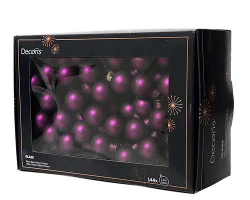 Weihnachtsbaumschmuck Lila von Kaemingk