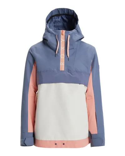 Roxy Snowboardjacke Shelter blau XS (34) - Funktionsjacke aus 100% Polyester, maschinenwaschbar und ideal für sportliche Aktivitäten im Schnee, bietet optimale Wärme und Bewegungsfreiheit.