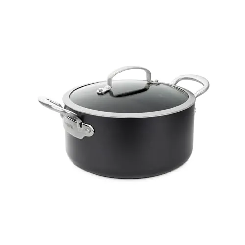 GreenPan Barcelona Bratentopf 24 cm - Gesunde Keramische Antihaftbeschichtung - Pfanne mit kratzfester, PFAS-freier keramischer Antihaftbeschichtung, ideal für gleichmäßiges Kochen auf allen Herdarten, inklusive Induktion. Spülmaschinenfest und backofenfest.