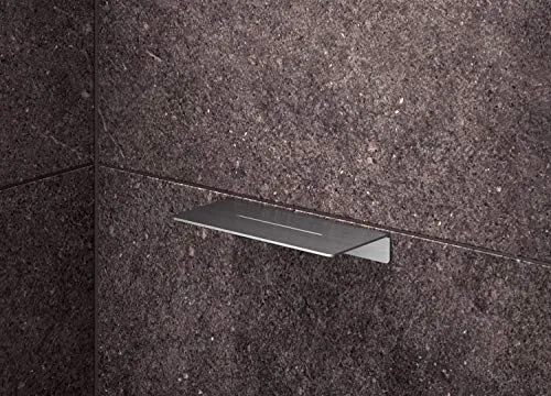 PHOS Design Duschablage 17 cm breit aus Edelstahl - Duschkörbe & Duschablagen, langlebig und rostfrei, ideal für eine stilvolle und praktische Badezimmerorganisation.