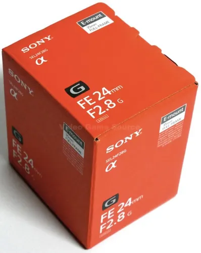 Sony SEL24F28G - Vollformat FE 24mm F2.8 G Objektiv, extrem scharf mit schönem Bokeh und schnellem Autofokus für Foto- und Videografie