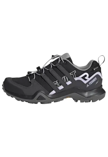 adidas Damen Terrex Swift R2 GTX Wanderhalbschuhe, Cblack Dgsogr Prptnt, 42 EU - Wanderschuhe mit GORE-TEX-Futter für wasserdichte Atmungsaktivität, ideal für Outdoor-Abenteuer.