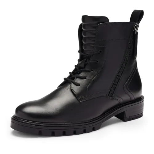 ara Damen Tulsa Stiefelette, SCHWARZ, 38.5 EU - Wanderschuhe mit Wechselfußbett und High Soft Technologie für optimalen Komfort bei längeren Spaziergängen.