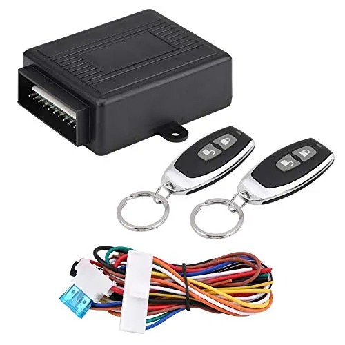 funkfernbedienung Auto,zentralverriegelung,funkfernbedienung Auto universal,Universal Car Central Kit, Universal Autotürschloss Keyless Entry System Zentralverriegelung Fernbedienung Kit