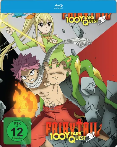 Fairy Tail: 100 Years Quest - Staffel 1 - Steelbook - Blu-ray Limited Edition - Erlebe die Abenteuer der beliebten Anime-Serie in dieser limitierten Steelbook-Ausgabe. Ideal für Sammler und Fans von fantastischen Geschichten!