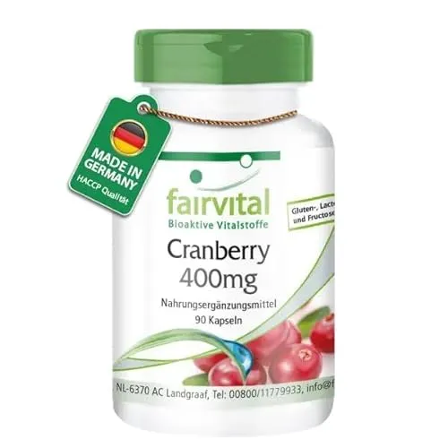 Fairvital | Cranberry Kapseln 400mg