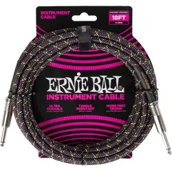 Ernie Ball Geflochtenes Gitarrenkabel von Ernie Ball
