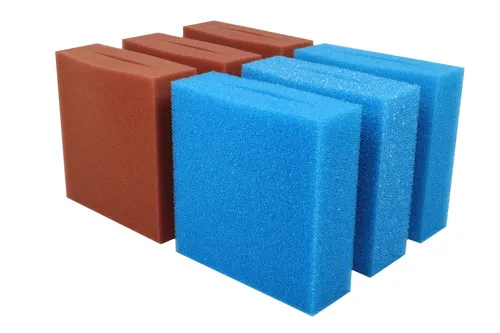 Oase Ersatzschwammset für Oase Biotec 10 (3x blau + 3x rot) Orig. Oase Schwamm