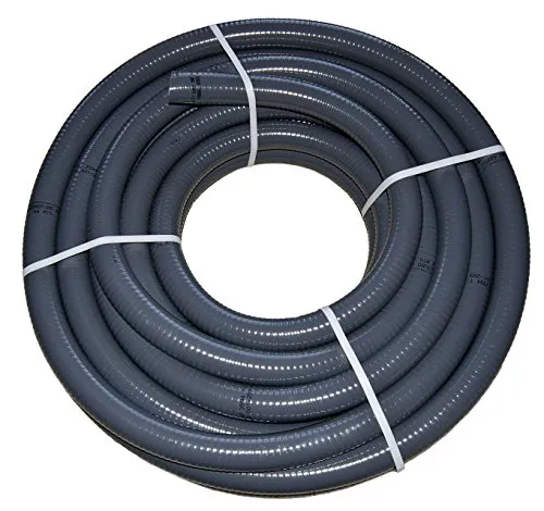 PVC Flexschlauch 50mm – 20m in grau von nichtganzdicht24.de